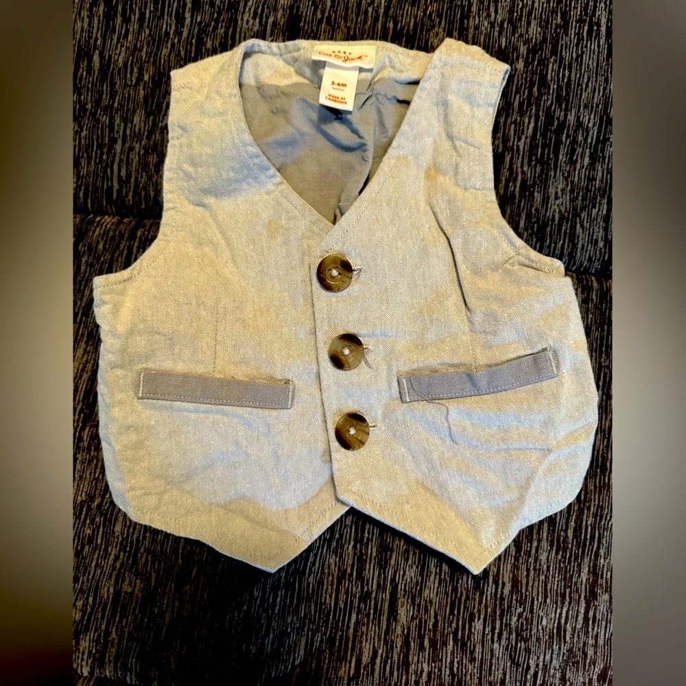 3-6 Month Carter’s Dress Up Vest